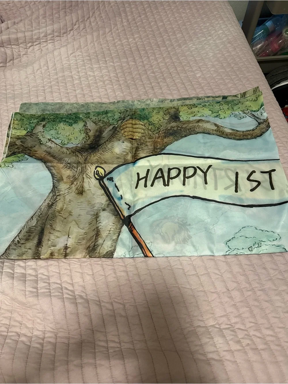 Winnie the Pooh first birthday party decorations